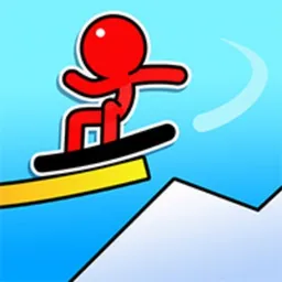 Stickman Surfer