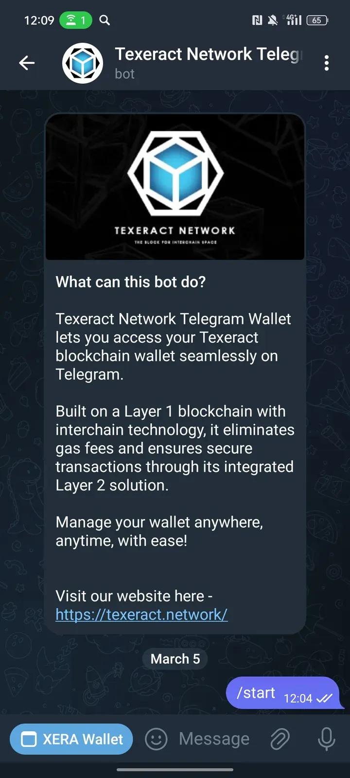 texeractwalletbot