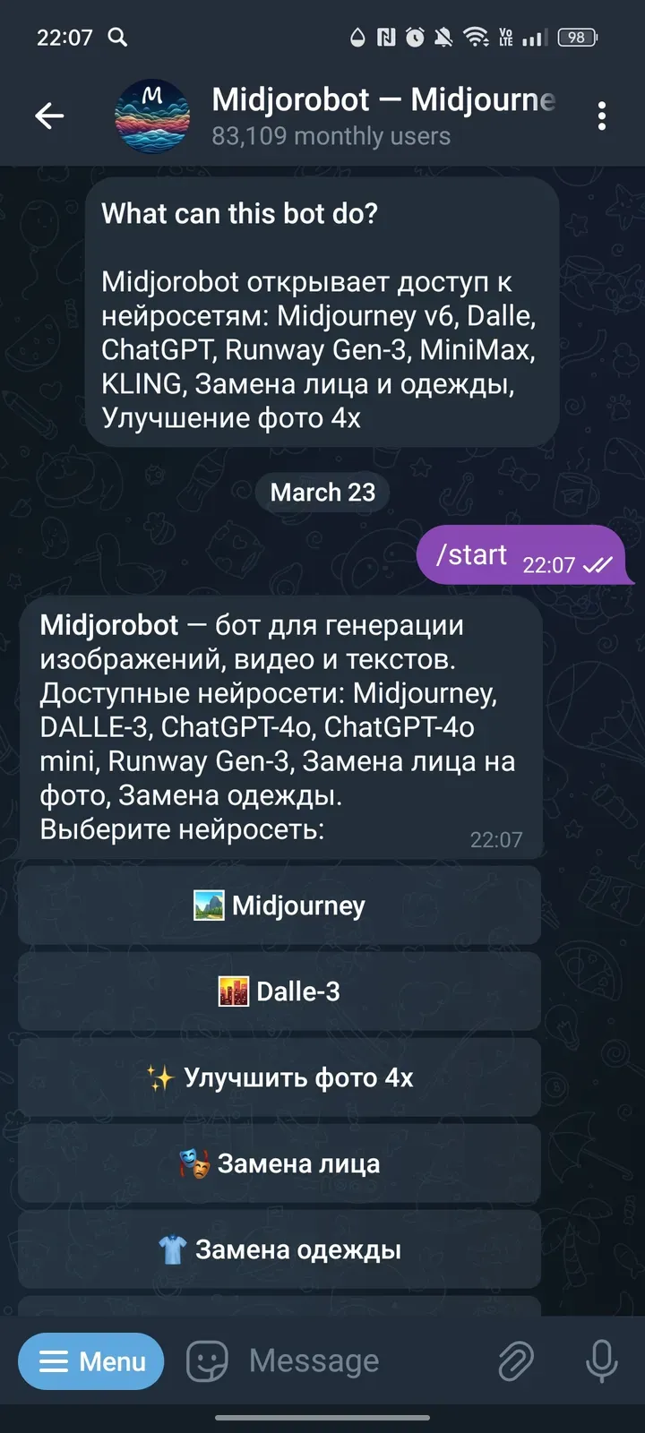 midjorobot